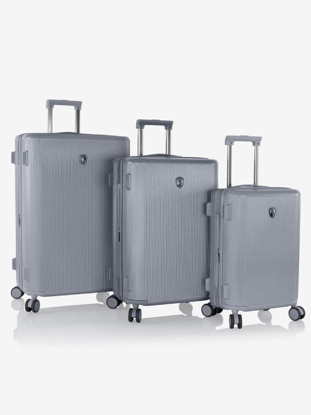 Heys Set valiză de călătorie Heys Earth Tones S,M,L Glacier Grey