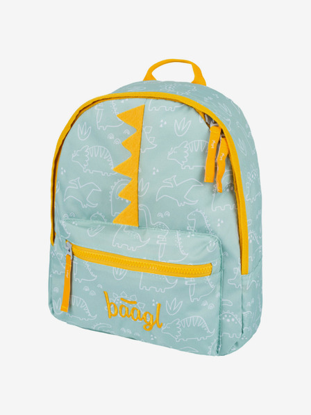 BAAGL  Rucsac preșcolar verde Baagl Dino