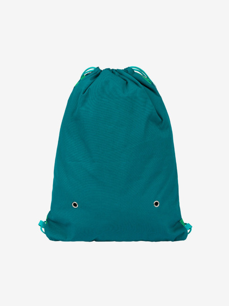 BAAGL  Geantă verde Baagl Minecraft Silver Creeper