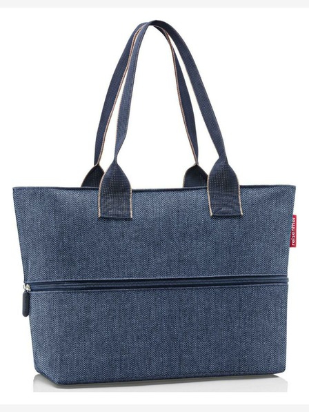 Reisenthel Shopper E1 Herringbone Dark Blue Genţi de umăr