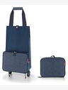 Reisenthel Foldabletrolley Herringbone Dark Blue Genţi de umăr