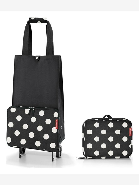 Reisenthel Foldabletrolley Dots White Genţi de umăr