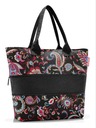 Reisenthel Shopper E1 Paisley Black Genţi de umăr