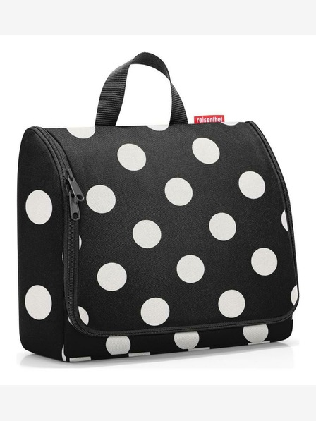 Reisenthel Toiletbag XL Dots White Genţi de umăr