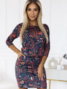 numoco Rochie sport cu buzunare - frunze pe blugi Numoco
