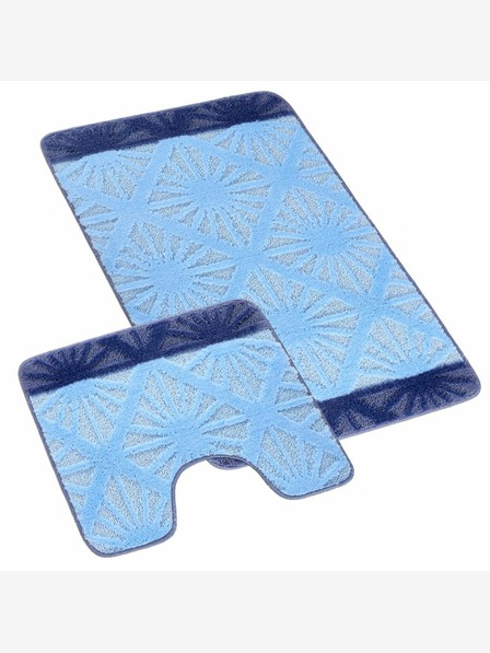 Bellatex Covor de baie și de toaletă rays albastru Bellatex