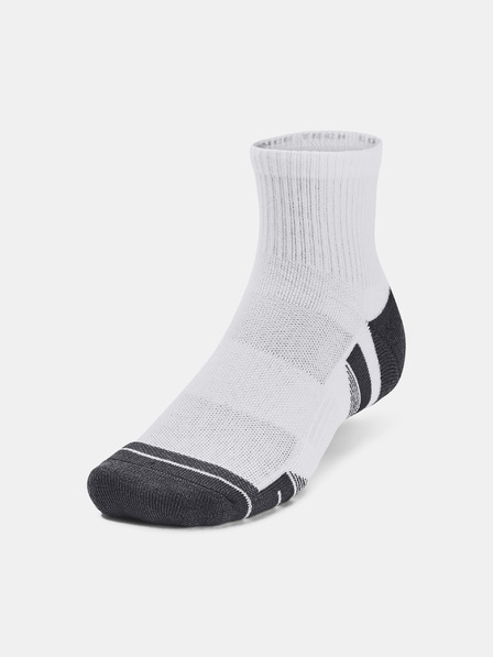 Under Armour Șosete unisex Under Armour UA Performance Tech 3pk Qtr