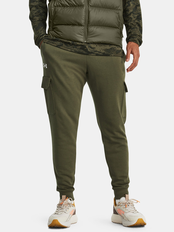 Under Armour Pantaloni trening bărbați Under Armour UA Rival Fleece Cargo Jogger