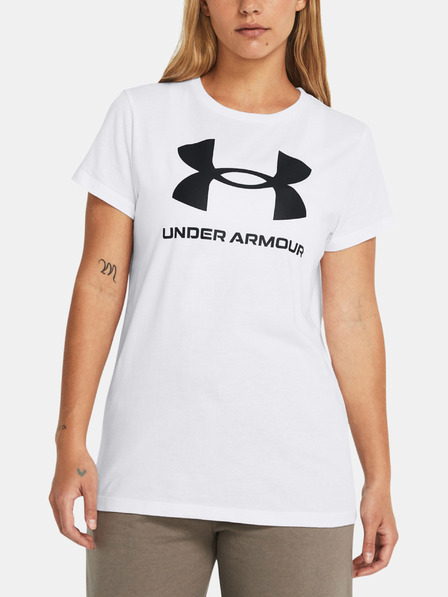 Under Armour UA W Sportstyle Logo SS Tricou