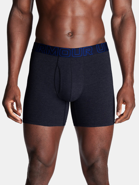 Under Armour M UA Perf Cotton 6in Boxeri, 3 bucăți