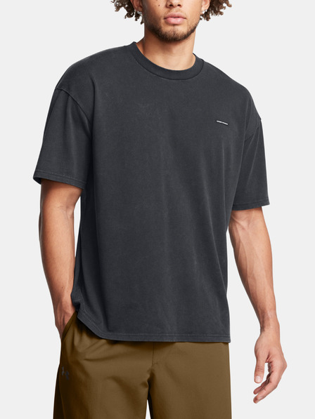 Under Armour UA M HW OS Logo Wash SS Tricou