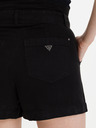 Guess Pantaloni scurți Guess Janna negri pentru femei