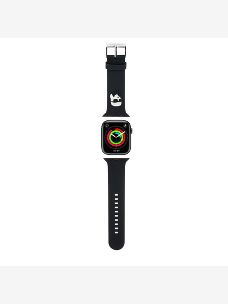 Karl Lagerfeld Karl Lagerfeld Karl Head NFT curea pentru Apple Watch 38/40/41 negru