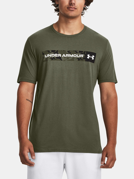 Under Armour UA Camo Chest Stripe SS Tricou