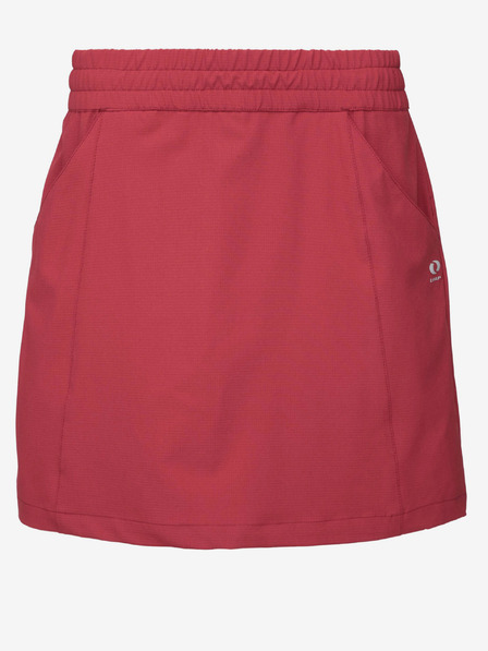 Loap Fustă 2in1 roșie pentru femei cu pantaloni scurți LOAP UZNORA