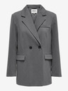 ONLY Jachetă cu dungi pentru femei ONLY Tilly Grey