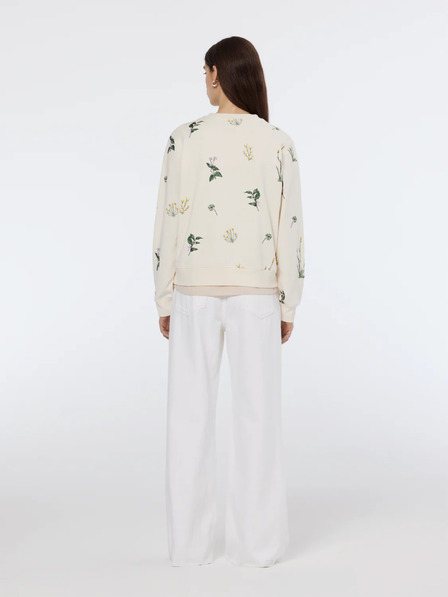 Scotch & Soda Sweatshirt crem pentru femei Scotch & Soda