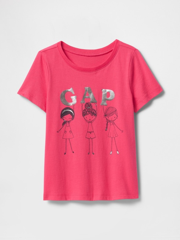 GAP Tricou cu logo pentru copii GAP