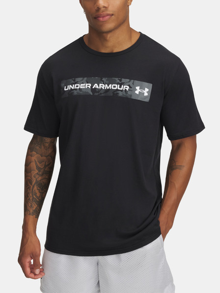 Under Armour UA Camo Chest Stripe SS Tricou