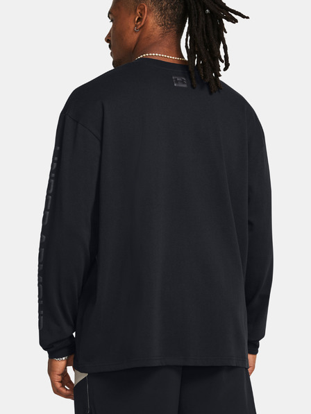 Under Armour UA HW Tonal Wordmark LS Tricou