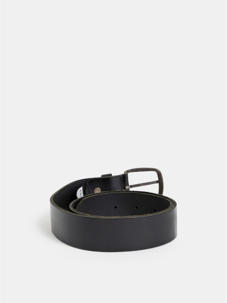 Jack & Jones Jack & Jones Paul Belt din piele neagră pentru bărbați
