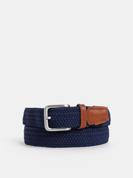 Jack & Jones Curea albastru închis pentru bărbați Jack & Jones Spring