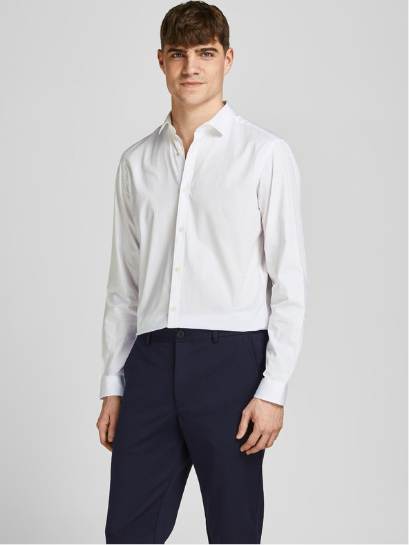 Jack & Jones Cămașă albă Jack & Jones Lacardiff