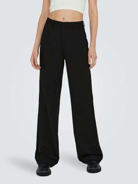 ONLY Pantaloni negri de damă ONLY Berry