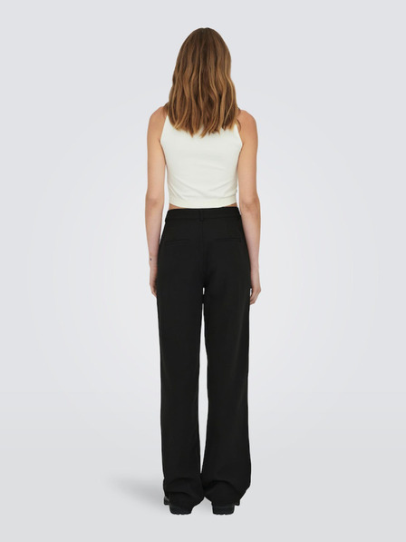 ONLY Pantaloni negri de damă ONLY Berry
