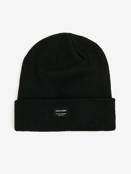 Jack & Jones Șapcă de iarnă tricotată neagră Jack & Jones DNA