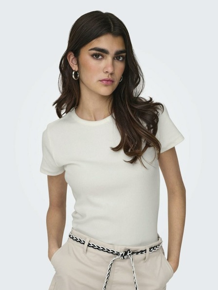 Jacqueline de Yong Tricou alb JDY Solar pentru femei