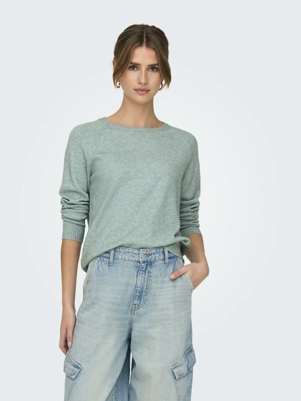 ONLY Pulover ONLY Lesly verde, pentru femei