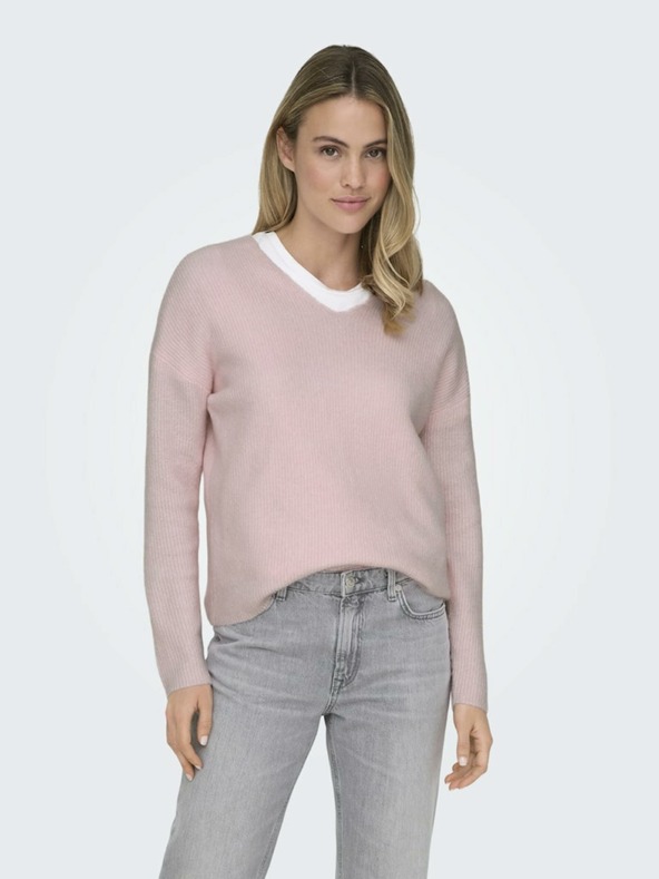ONLY Pulover roz pentru femei ONLY Camilla