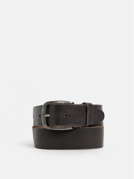 Jack & Jones Curea din piele maro închis Jack & Jones Paul