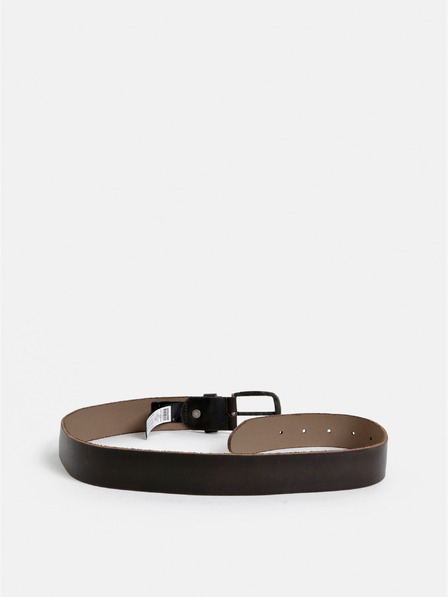 Jack & Jones Curea din piele maro închis Jack & Jones Paul