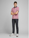Jack & Jones Tricou polo roșu Jack & Jones Paulos