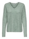 ONLY Pulover verde pentru femei ONLY Camilla