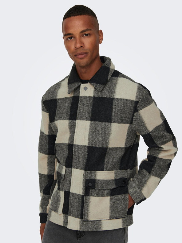 ONLY & SONS Connor Jachetă Negru