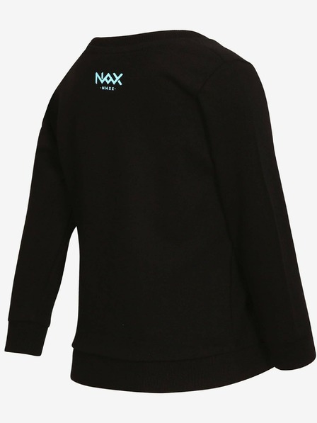 NAX Tricou negru pentru copii NAX HABELO