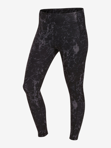 ALPINE PRO Jambiere pentru femei cu uscare rapidă ALPINE PRO GOBRA black pd