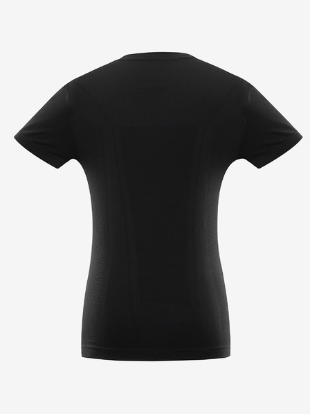 ALPINE PRO Lenjerie de corp pentru femei - tricou ALPINE PRO BAMBA negru