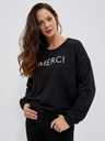 Moodo Sweatshirt negru pentru femei Moodo