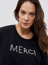 Moodo Sweatshirt negru pentru femei Moodo