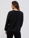 Moodo Sweatshirt negru pentru femei Moodo
