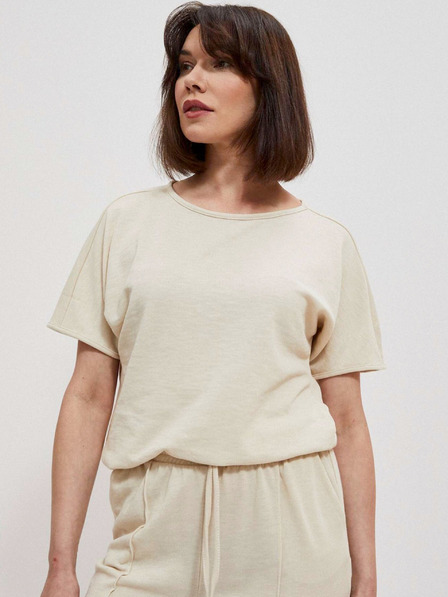 Moodo Sweatshirt Moodo bej, pentru femei