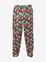 Styx Pantaloni de pijama cu model Styx roșii și gri pentru bărbați