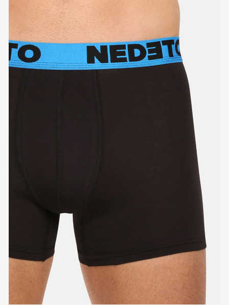 Nedeto Set de cinci boxeri pentru bărbați în negru Nedeto