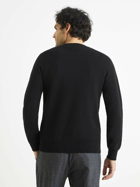 Celio Pulover negru pentru bărbați Celio Bepic