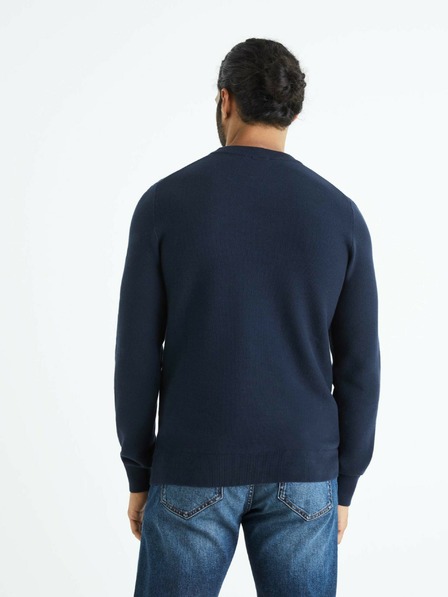 Celio Pulover pentru bărbați Celio Bepic albastru închis