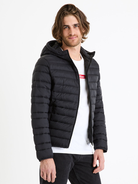 Celio Jachetă matlasată neagră pentru bărbați Celio Fububble